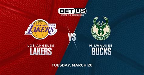 lakers vs bucks prediction|Lakers vs Bucks NBA Odds, Picks and Predictions .